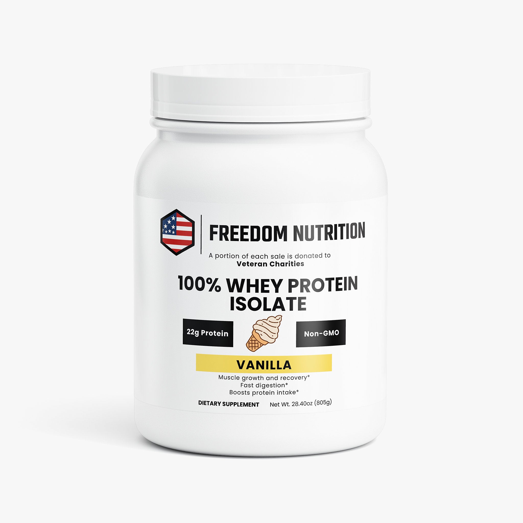 Whey Protein Isolate (Vanilla)