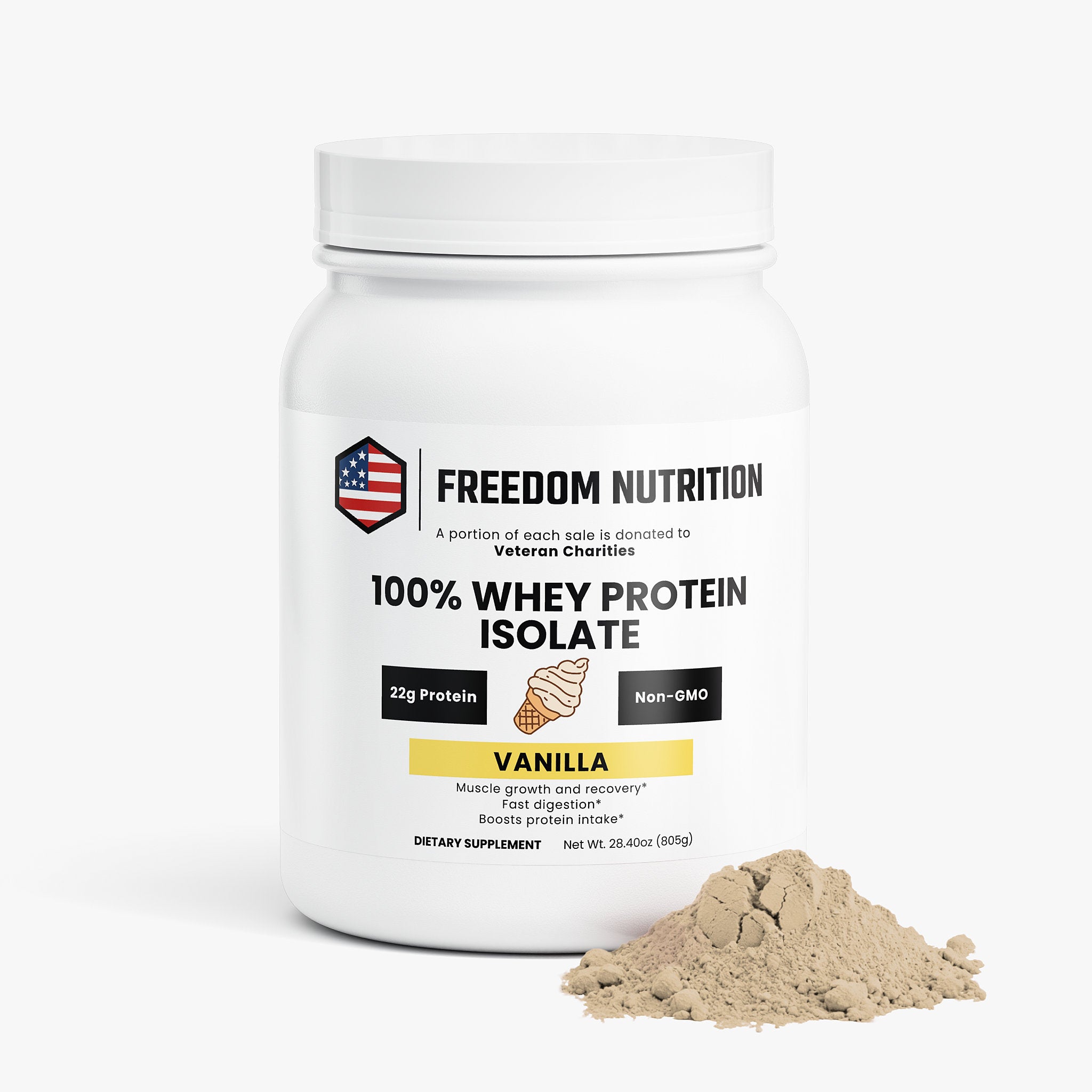 Whey Protein Isolate (Vanilla)